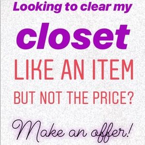 CLOSET SALE